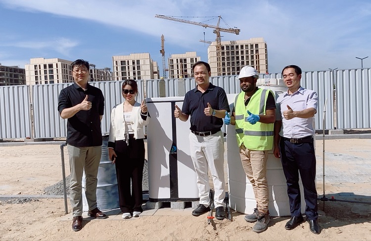 力鼎環(huán)保在迪拜！力鼎清道夫立足中國，走向世界